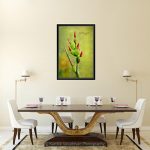 Canna Flower Bud_canvas