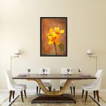 Canna Yellow Orange Flower_canvas