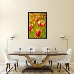 Tulip Red Bed_canvas