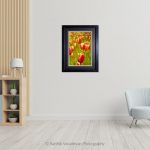 Tulip Red Bed_photo frame