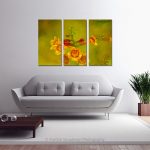 Bell Flower Yellow_multi canvas