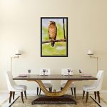 Crested Serpent Eagle_Canvas