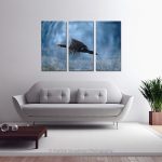 Cormorent in Flight_Multi canvas