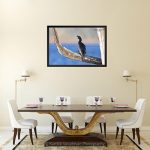 Cormorant At Sunset_Canvas