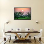 Sunset At Bharathpur_Canvas